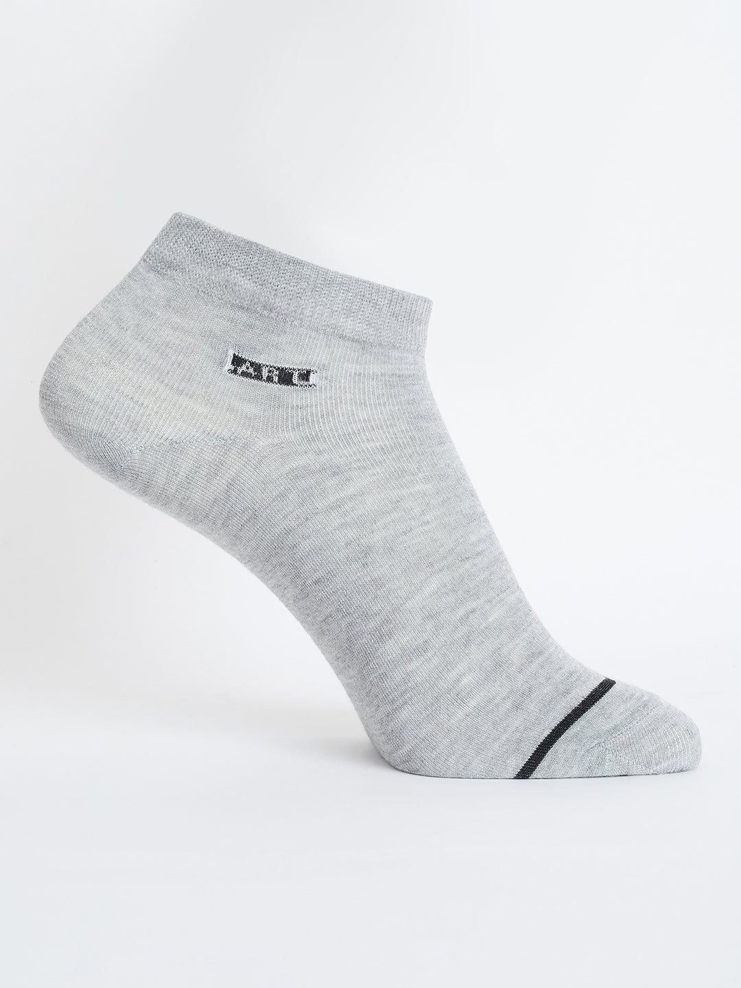 Camey Casual Socks for Men – Lightweight & Durable | Men's Sneakers Cotton Blend, Pack of 5, Multicolour (Black, Grey, Navy Blue)