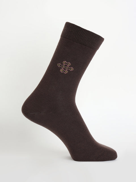 Mens Cotton Blend Calf (Full Length) Socks Pack of 3