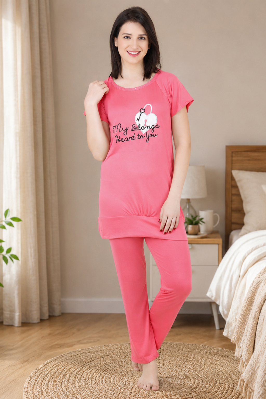 Women pyajama Night Suit Set