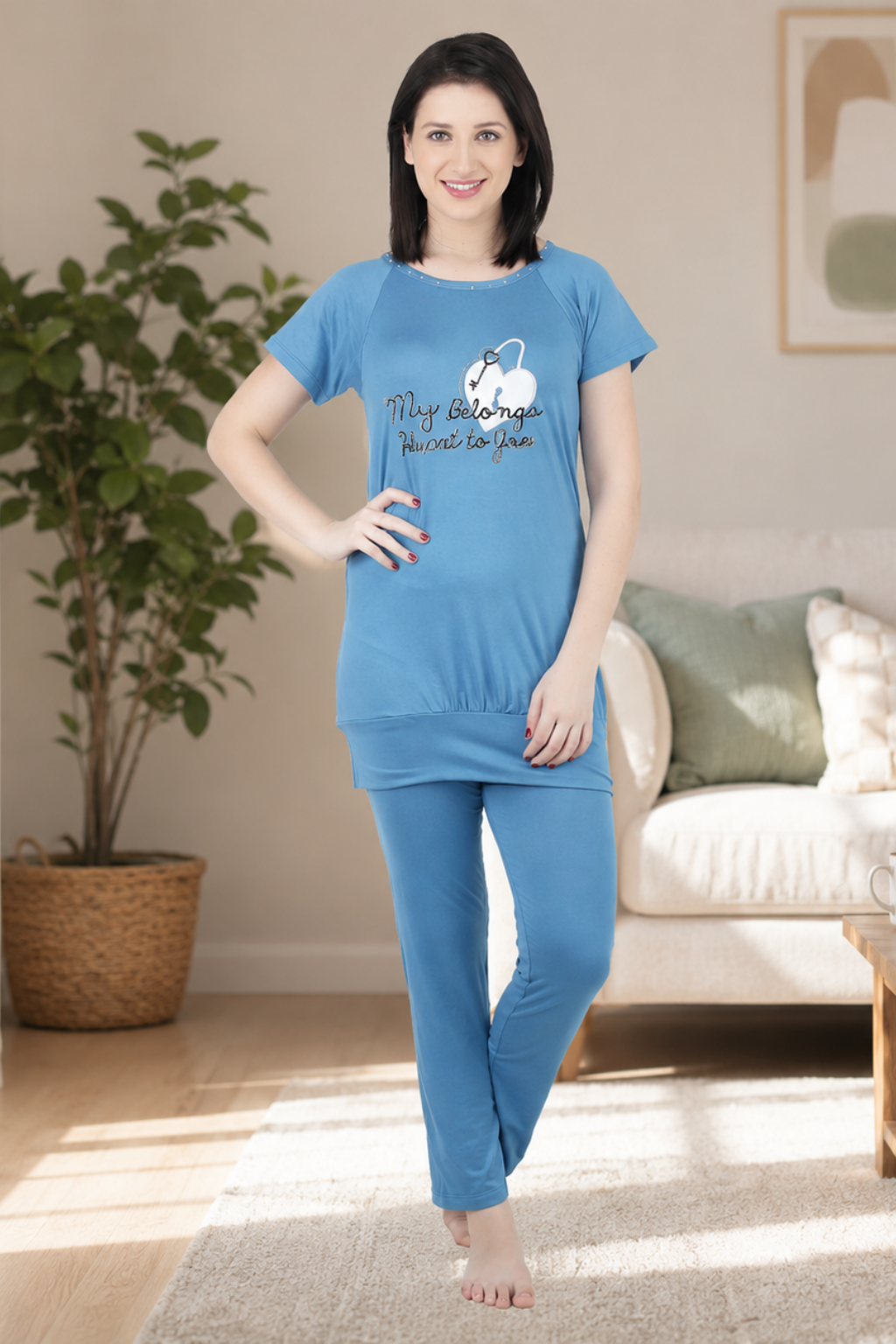 Women pyajama Night Suit Set