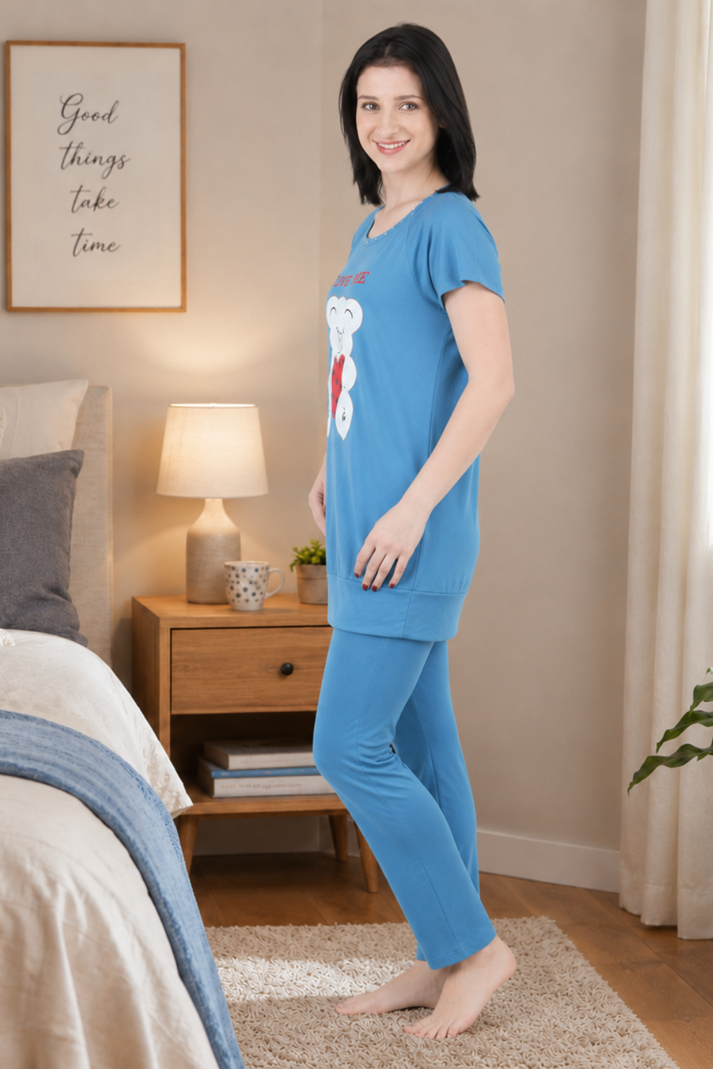 Women pyajama Night Suit Set