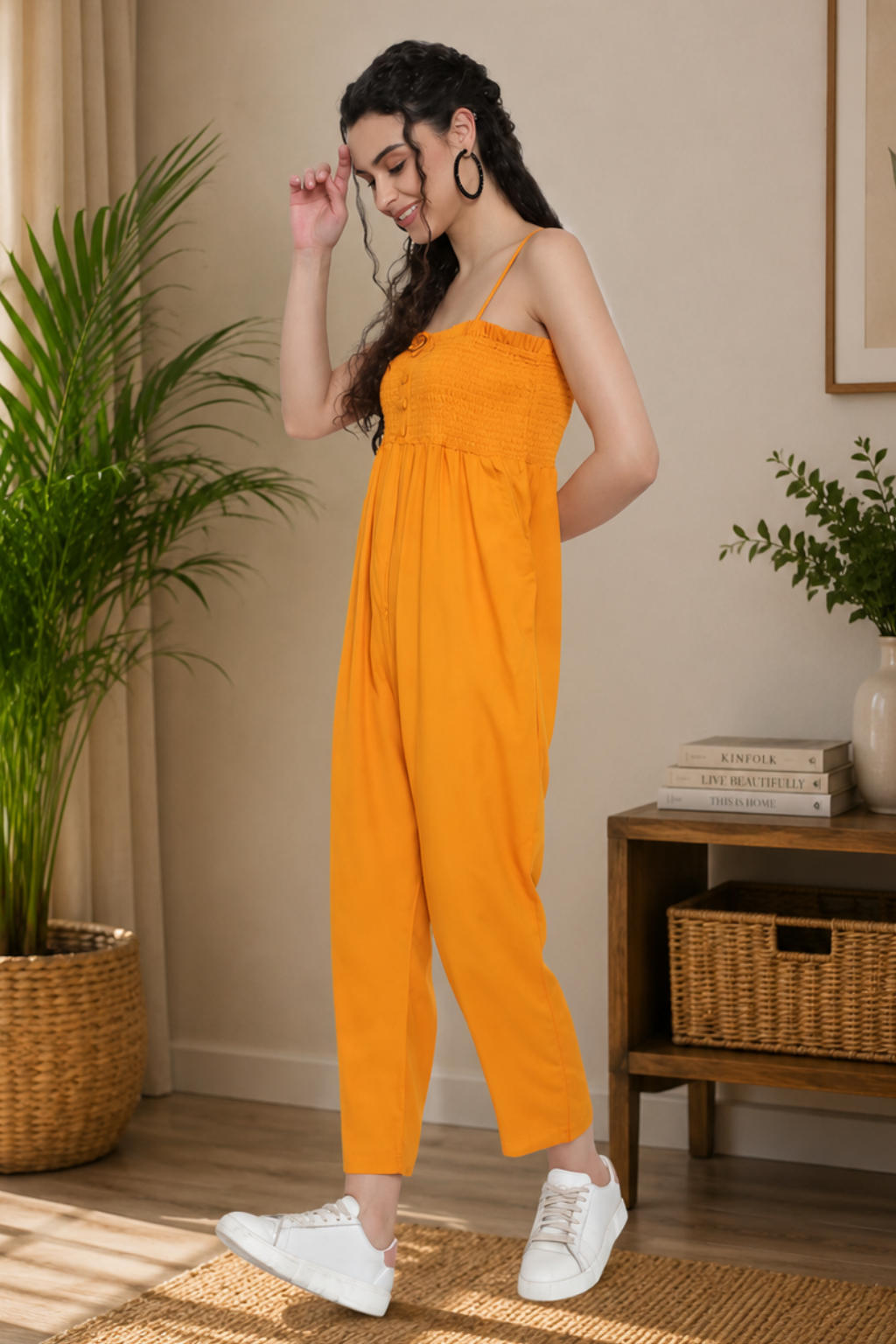 Women Solid Women Jumpsuit/Playsuit