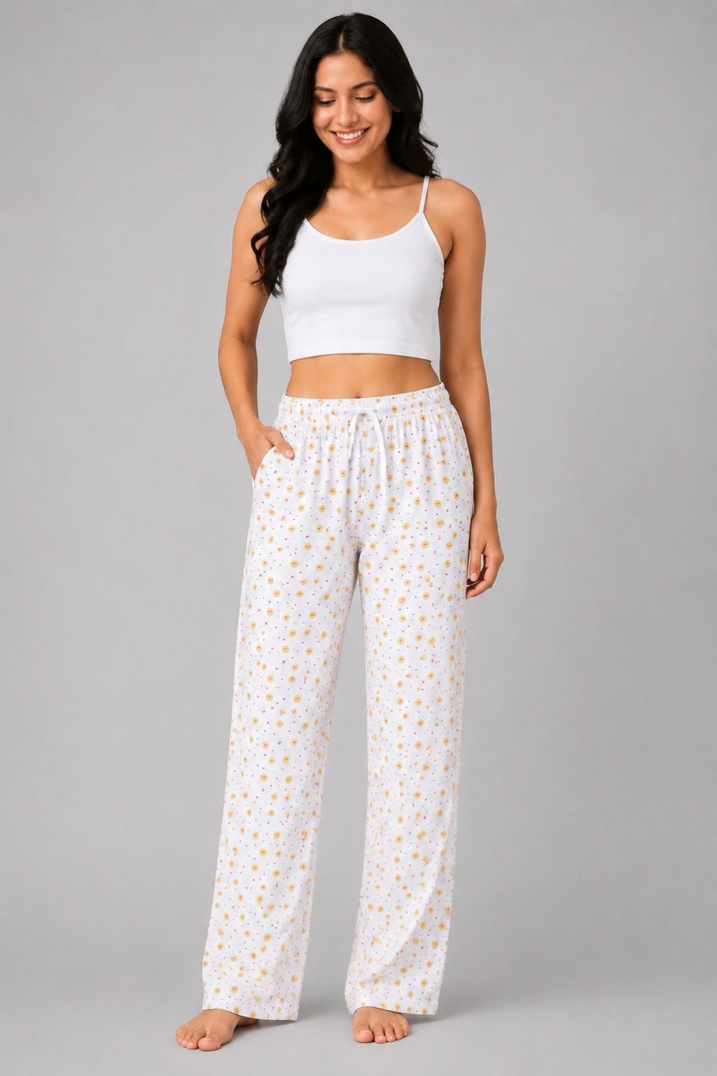 Women 100% Cotton Pyjama | Soft Breathable Lounge Pants | Comfortable Sleepwear Pajama for Women