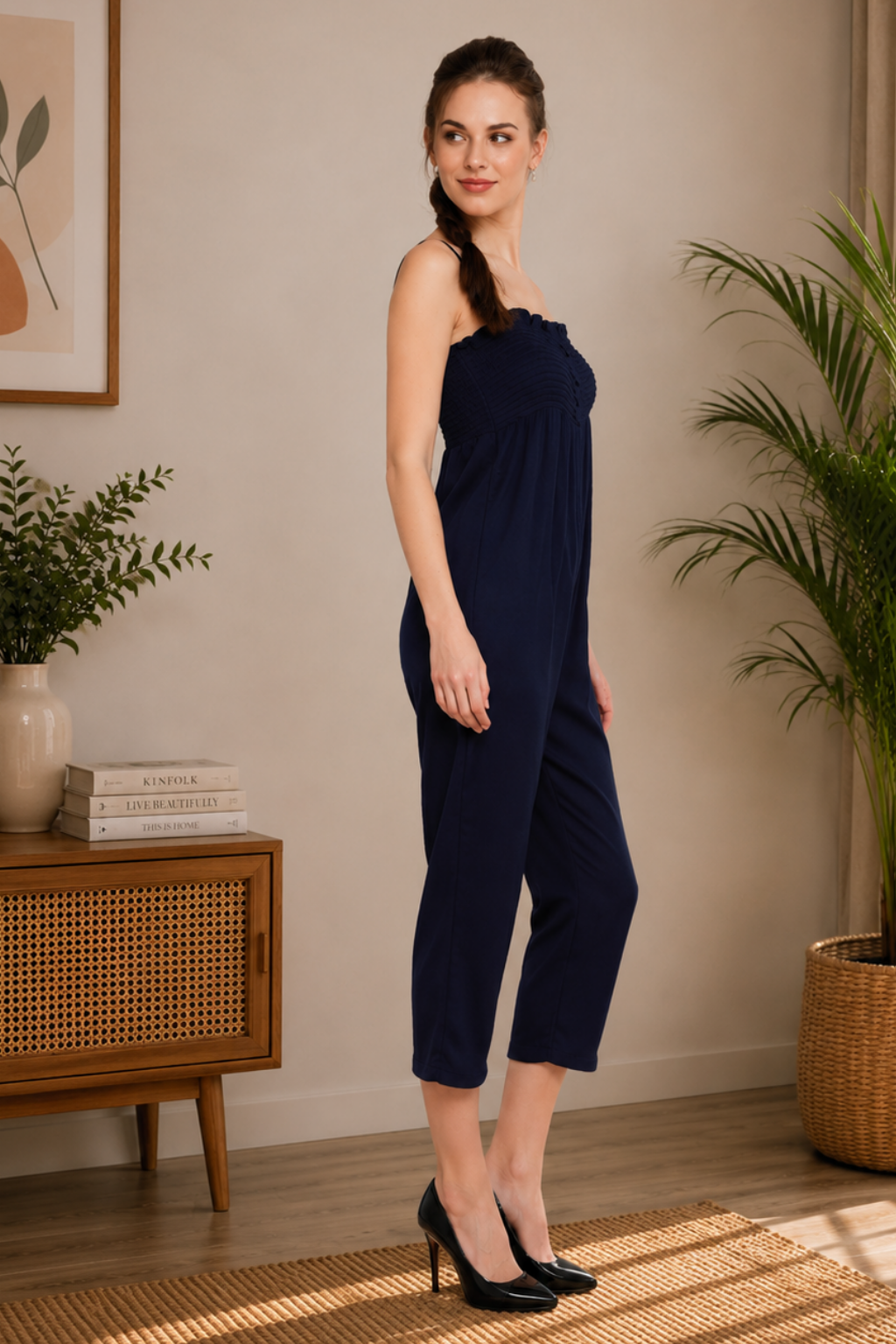 Women Solid Women Jumpsuit/Playsuit