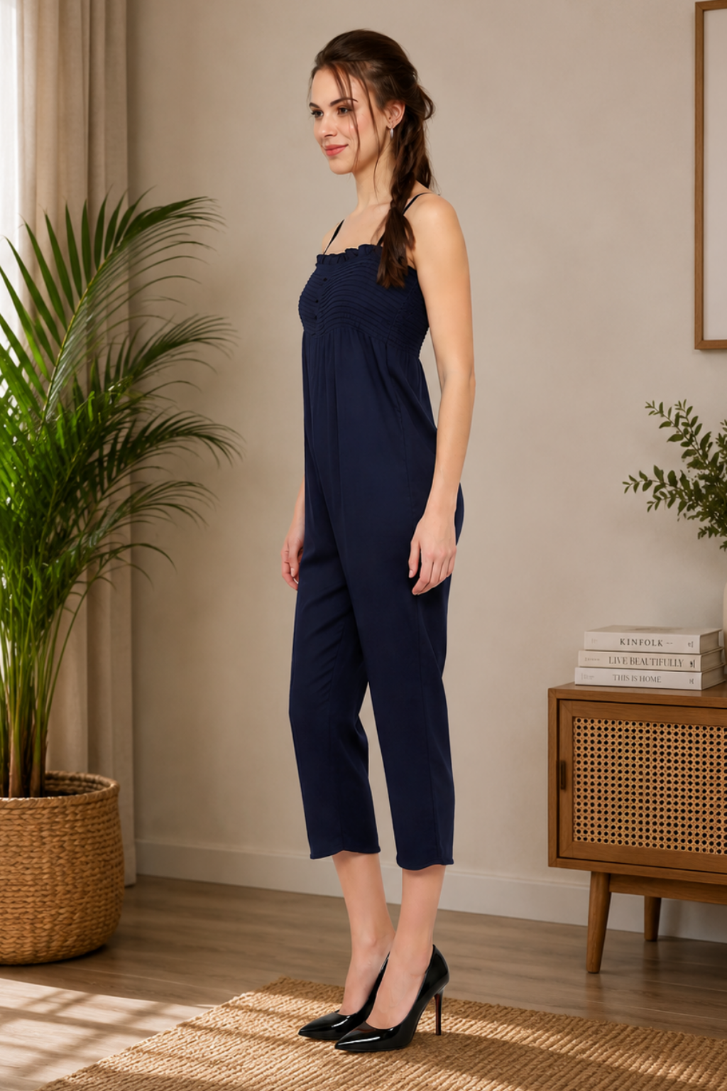 Women Solid Women Jumpsuit/Playsuit
