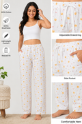 Women 100% Cotton Pyjama | Soft Breathable Lounge Pants | Comfortable Sleepwear Pajama for Women