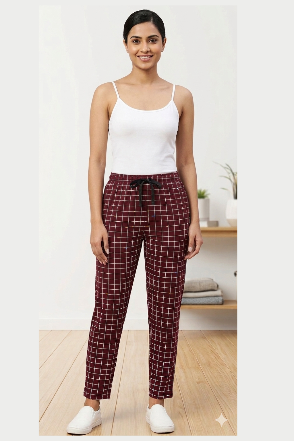 Women 100% Cotton Pyjama | Soft Breathable Lounge Pants | Comfortable Sleepwear Pajama for Women