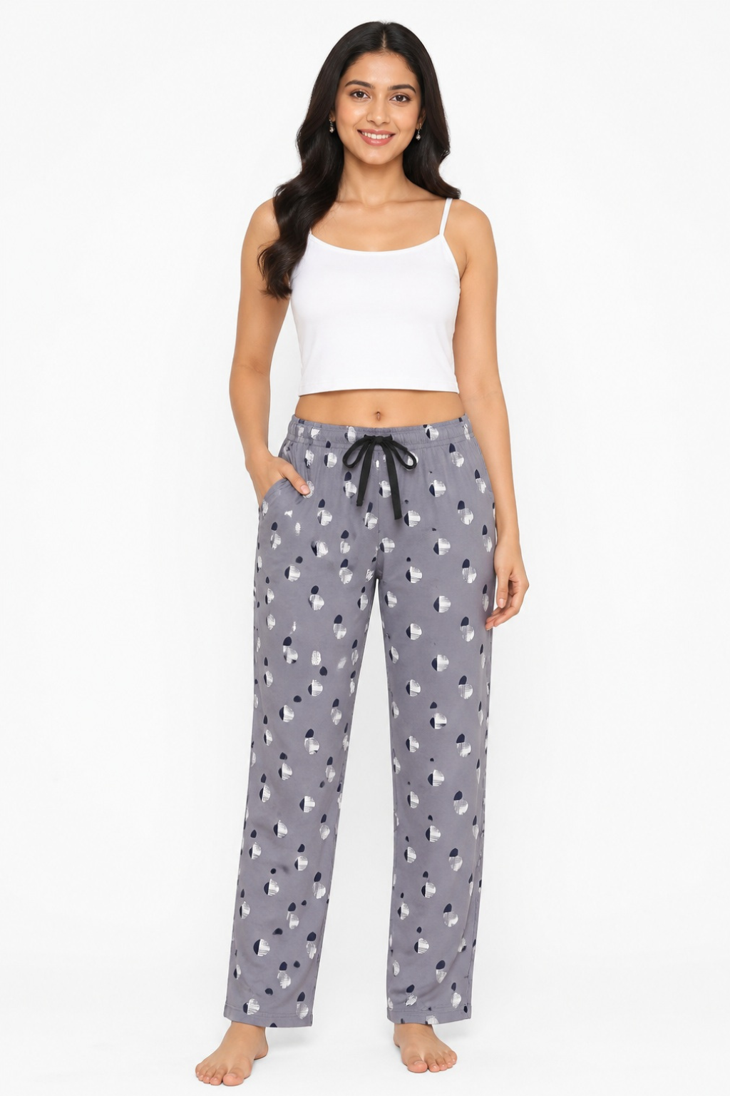 Women 100% Cotton Pyjama | Soft Breathable Lounge Pants | Comfortable Sleepwear Pajama for Women