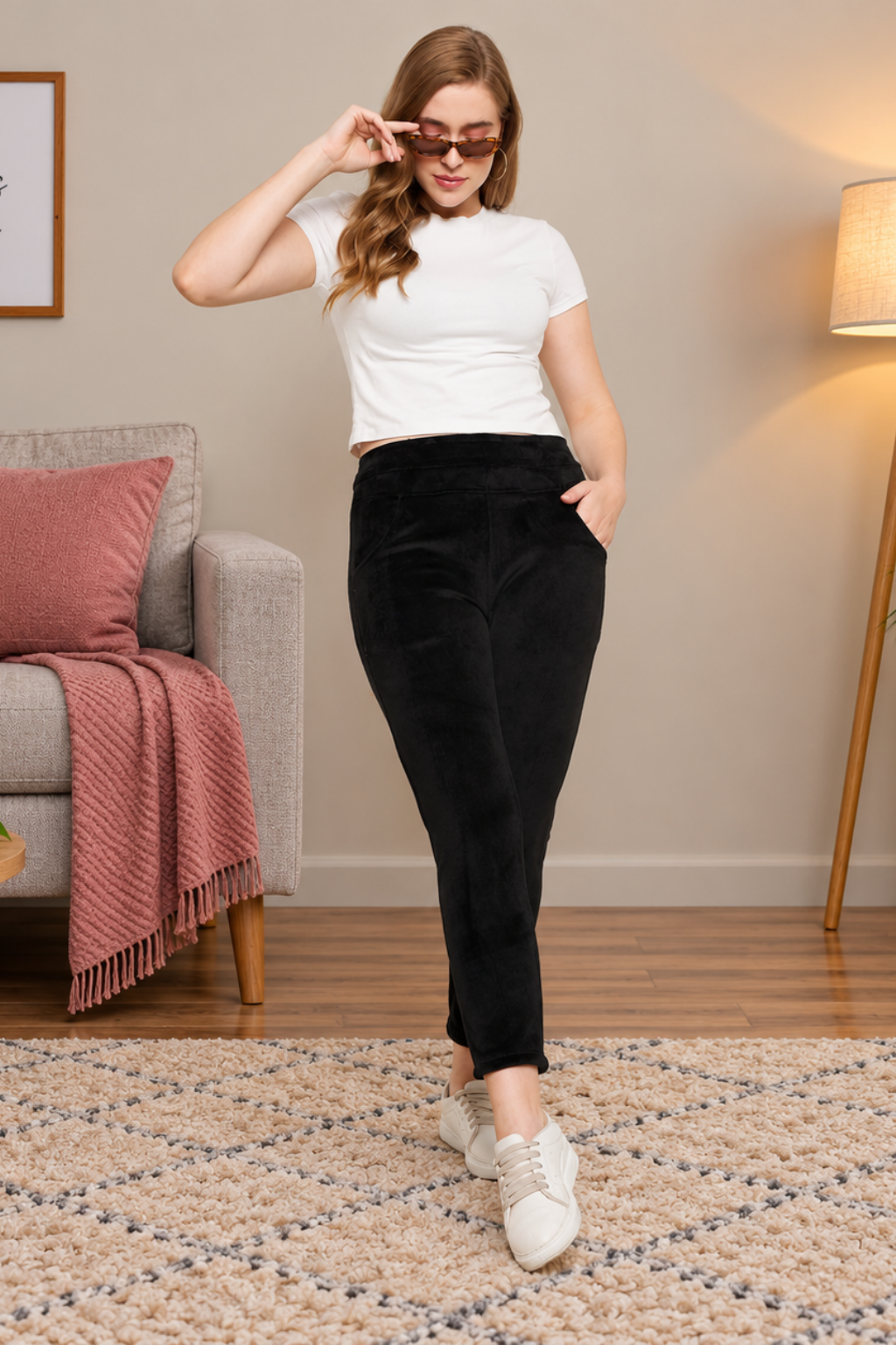 Women's Winter Soft & Warm Corduroy trouser|Pajayma with 2 side pocket