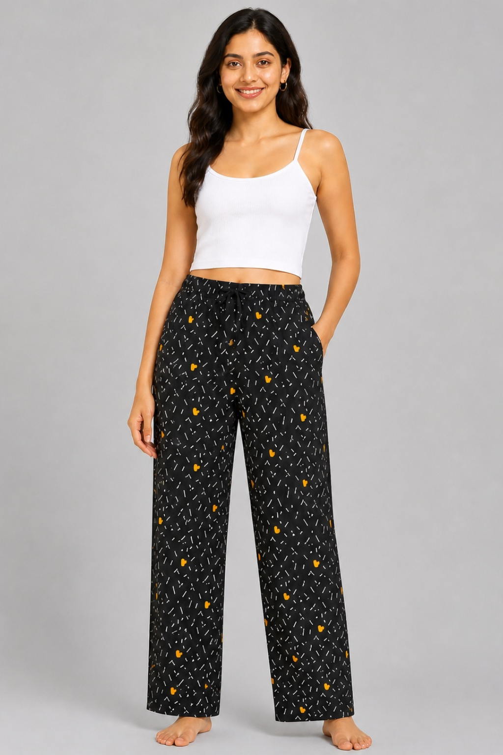 Women 100% Cotton Pyjama | Soft Breathable Lounge Pants | Comfortable Sleepwear Pajama for Women