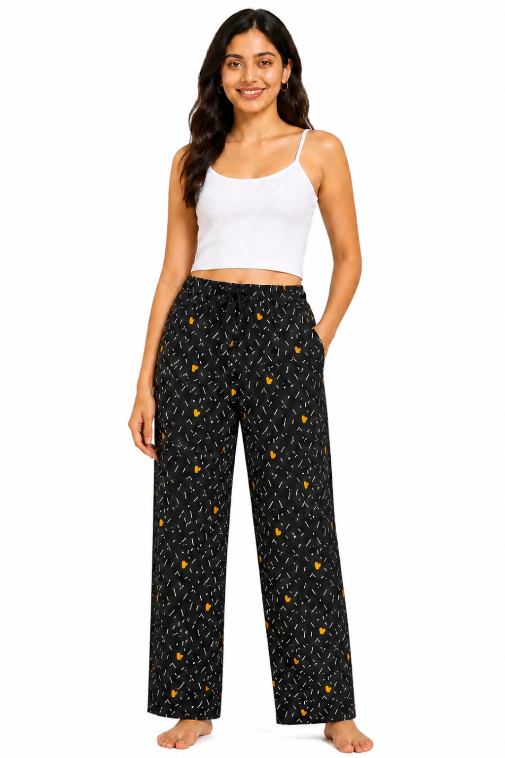 Women 100% Cotton Pyjama | Soft Breathable Lounge Pants | Comfortable Sleepwear Pajama for Women