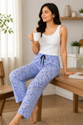 Women 100% Cotton Pyjama | Soft Breathable Lounge Pants | Comfortable Sleepwear Pajama for Women
