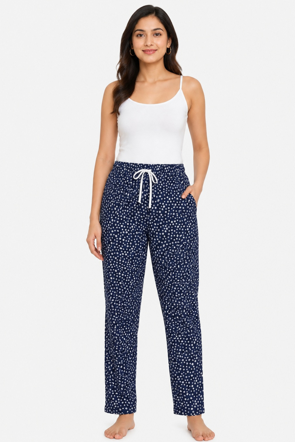 Women 100% Cotton Pyjama | Soft Breathable Lounge Pants | Comfortable Sleepwear Pajama for Women