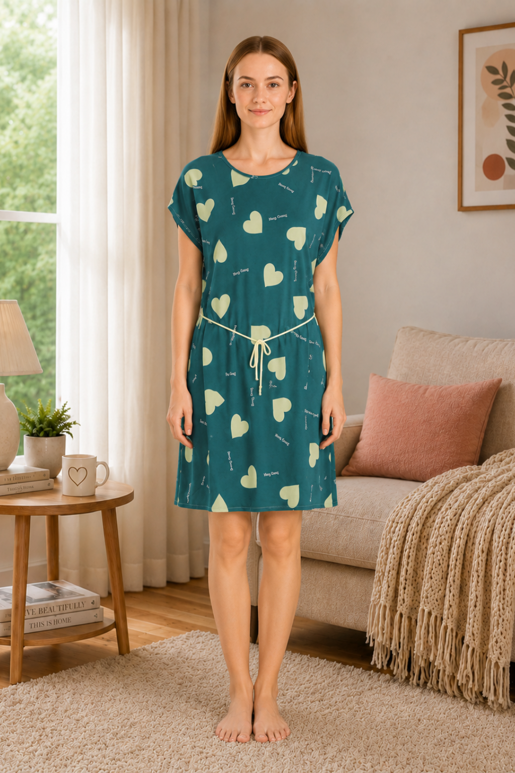 Ladies Printed Nighty