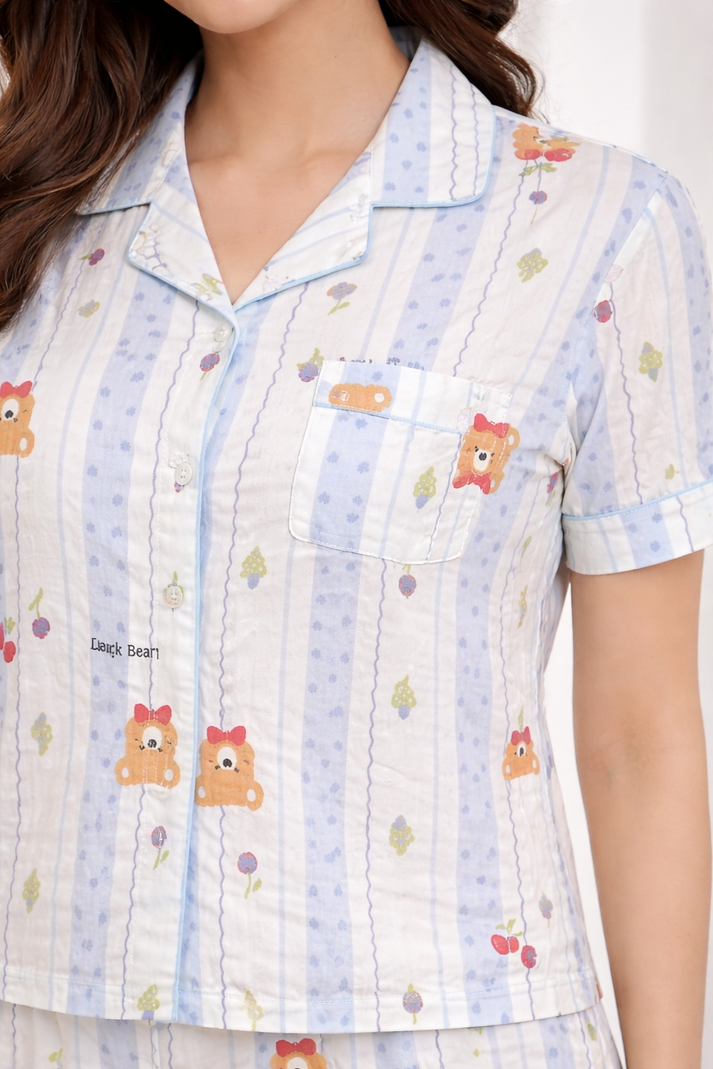 Camey Women’s Shorts Nightwear Set | Printed T-Shirt & Shorts | Soft Summer Sleepwear for Ladies & Girls