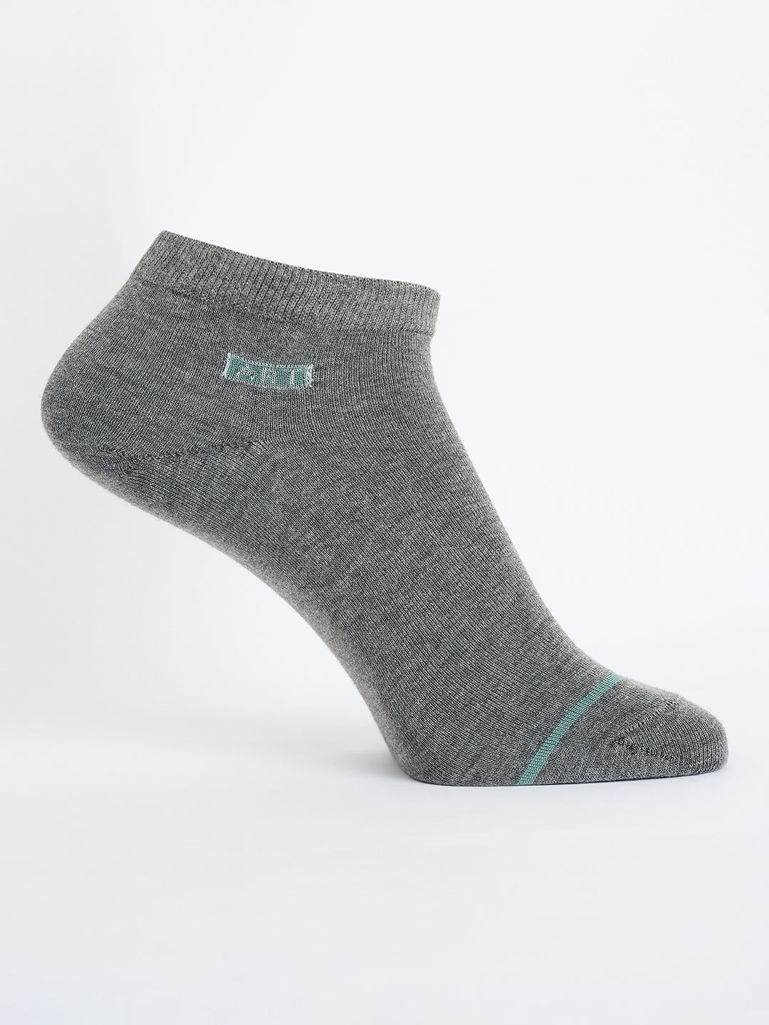 Camey Casual Socks for Men – Lightweight & Durable | Men's Sneakers Cotton Blend, Pack of 5, Multicolour (Black, Grey, Navy Blue)