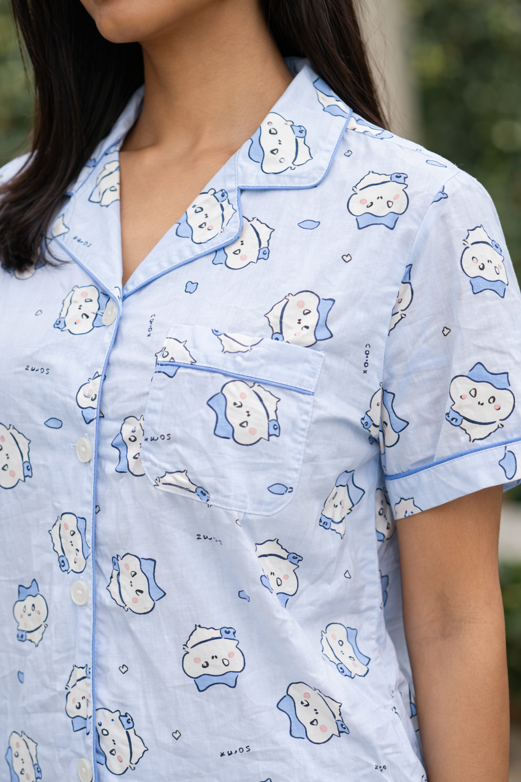 Women Cotton Night Suit Pyjama Set