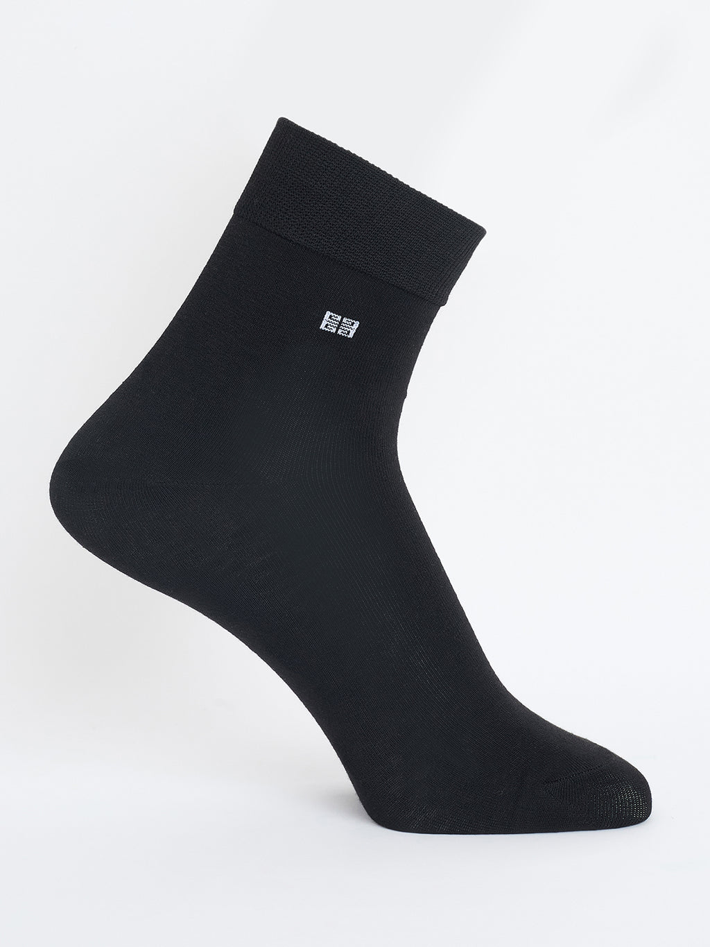 Ankle Length Cotton Socks, Pack of 3, Asst Colors
