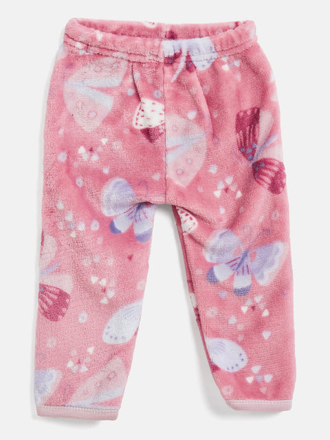 Infant Cotton Full Sleeves Front Open Sweatshirt with Pant Set