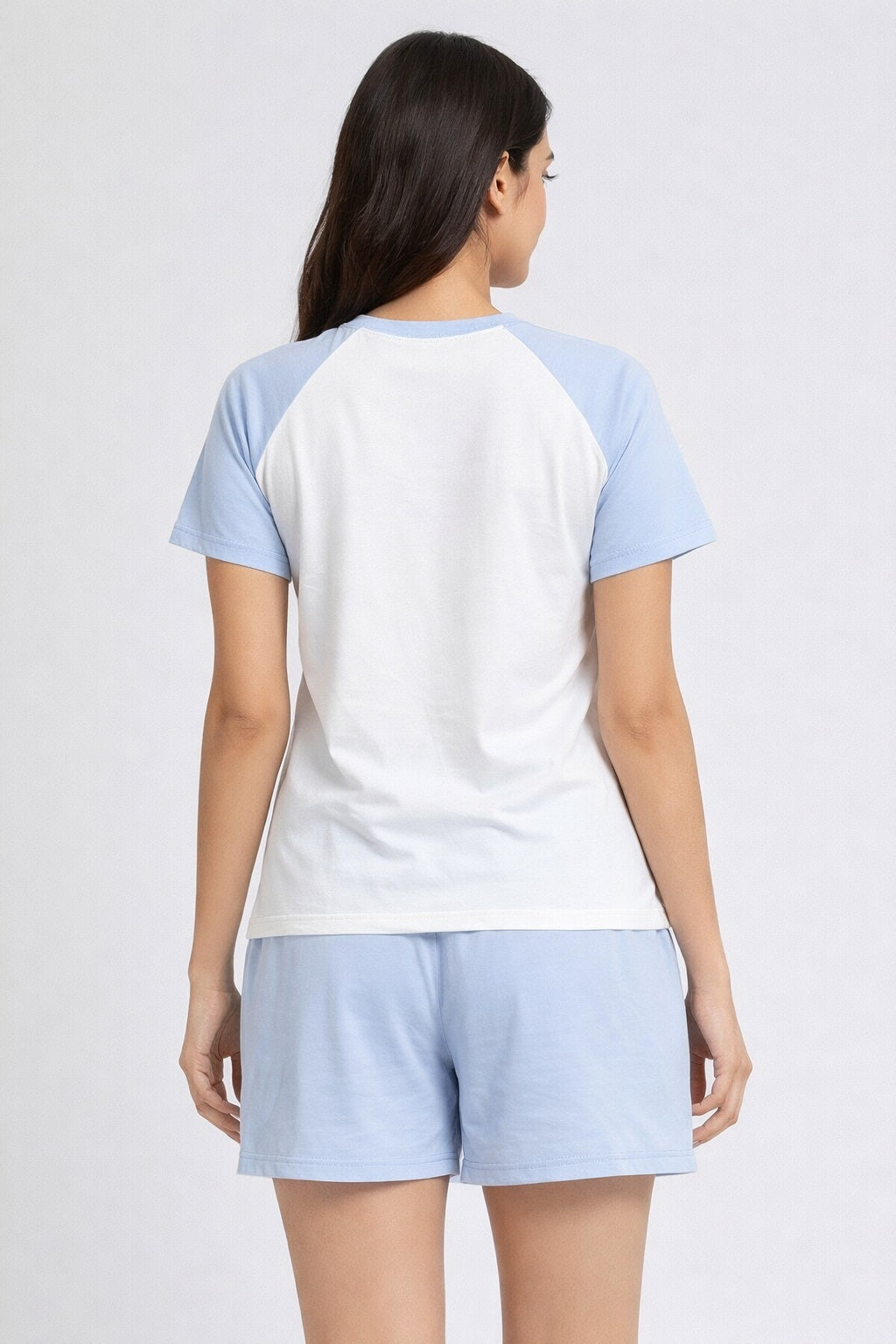 Camey Women’s Shorts Nightwear Set | Printed T-Shirt & Shorts | Soft Summer Sleepwear for Ladies & Girls