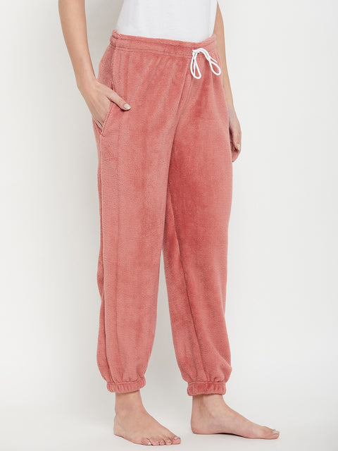 Women's Winter Soft & Warm Coral_Fleece Lower | Pyjama with 2 side pockets