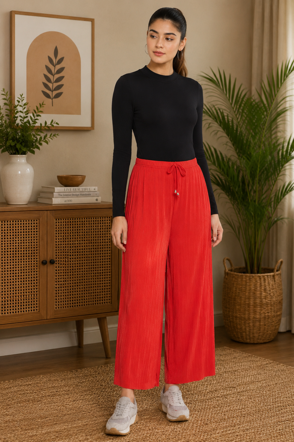 Women's Straight Fit Palazzo