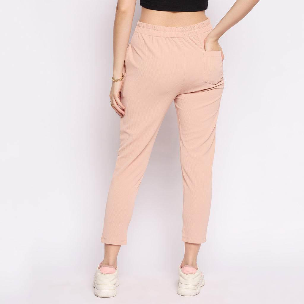Women Narrow Pant, Pink