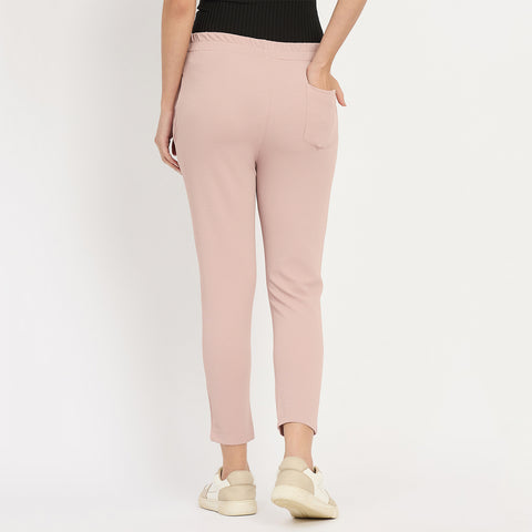 Women Narrow Pant, Peach