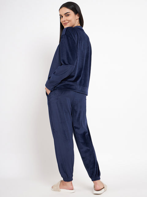 Women's Winter Full Sleeve Top and Jogger With 2 side pockets