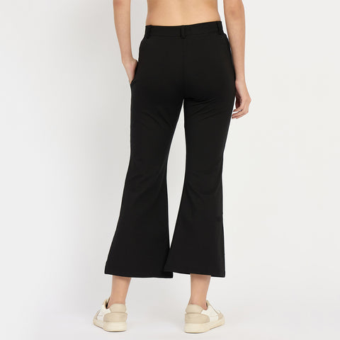 Women’s Flared Pants, Black