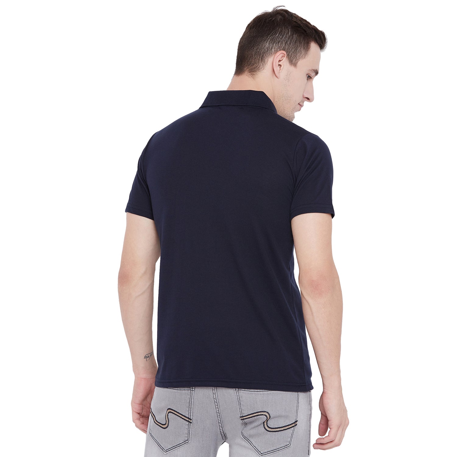 Shop Camey T-Shirts for Men – Everyday Comfort & Style | Mens Half Sleeve Plain Polo Tshirt