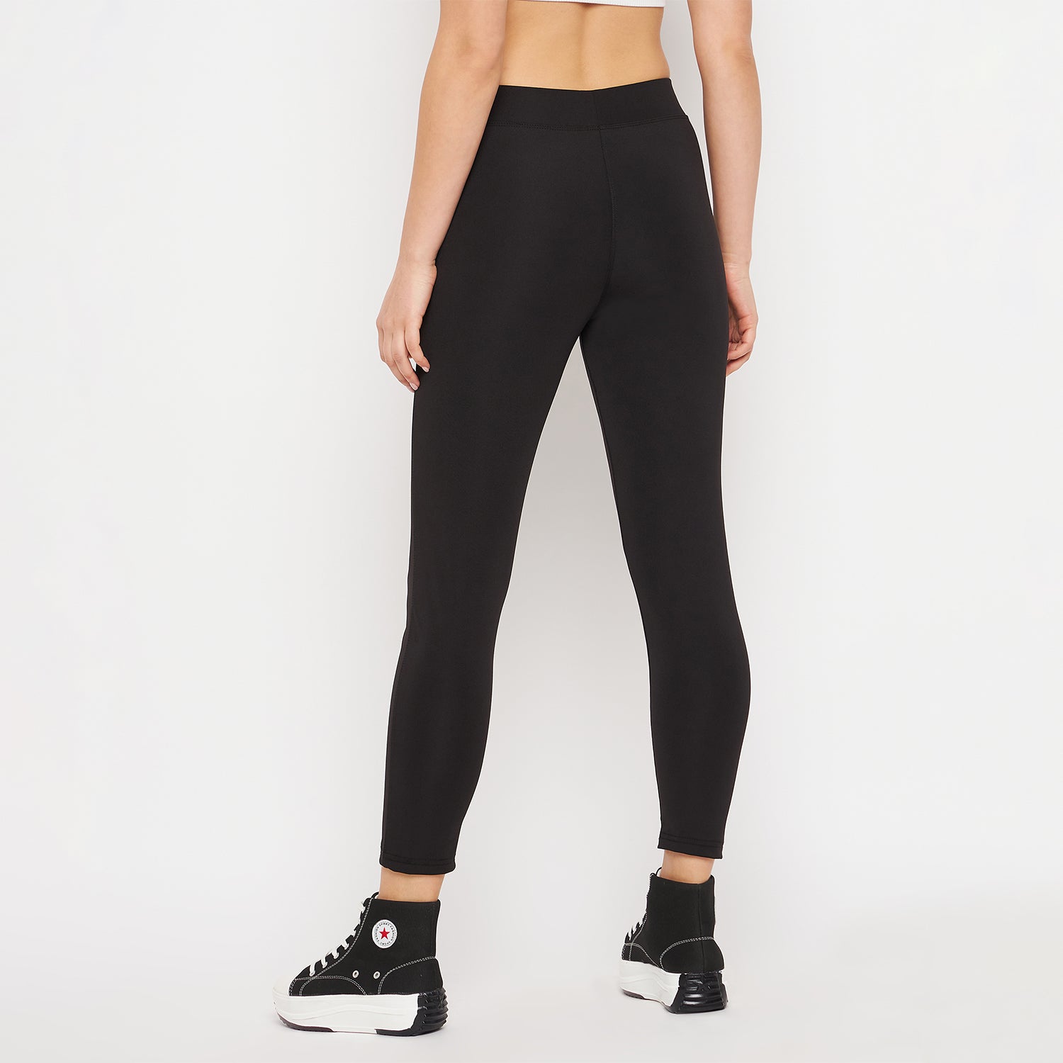 Women Solid Jegging with 2 side pockets