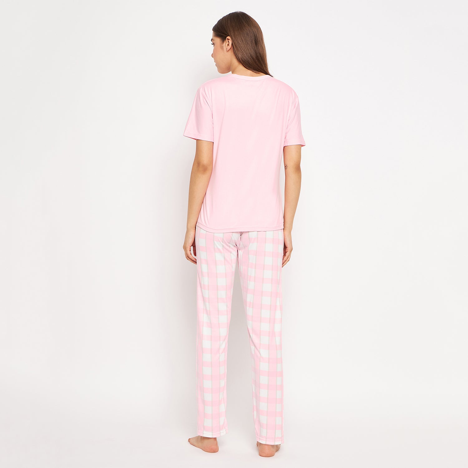 Women Half Sleeve Printed Nightsuit