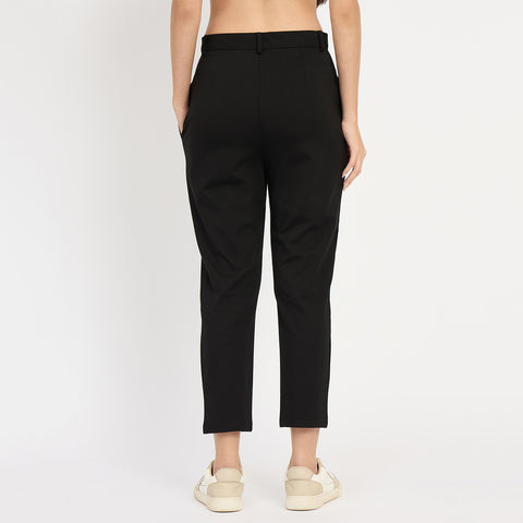 Women’s Slim Fit Pants, Black