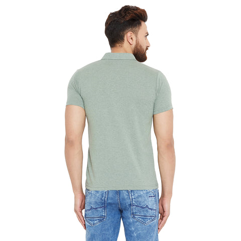 Mens Half Sleeve Plain Polo Tshirt