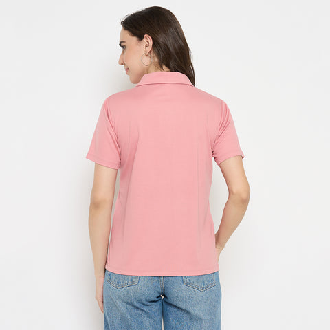 Trendy Camey T-Shirts – Perfect Women’s Summer Collection | Women Classic Short Sleeve Polo T-Shirt, Collared Neck