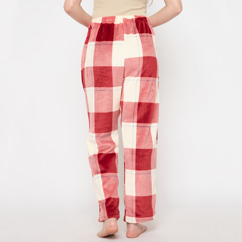 Women's Winter Soft & Warm Checked Lower | Pyjama