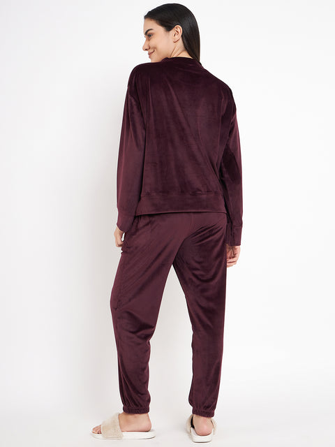 Women's Winter Full Sleeve Top and Jogger With 2 side pockets