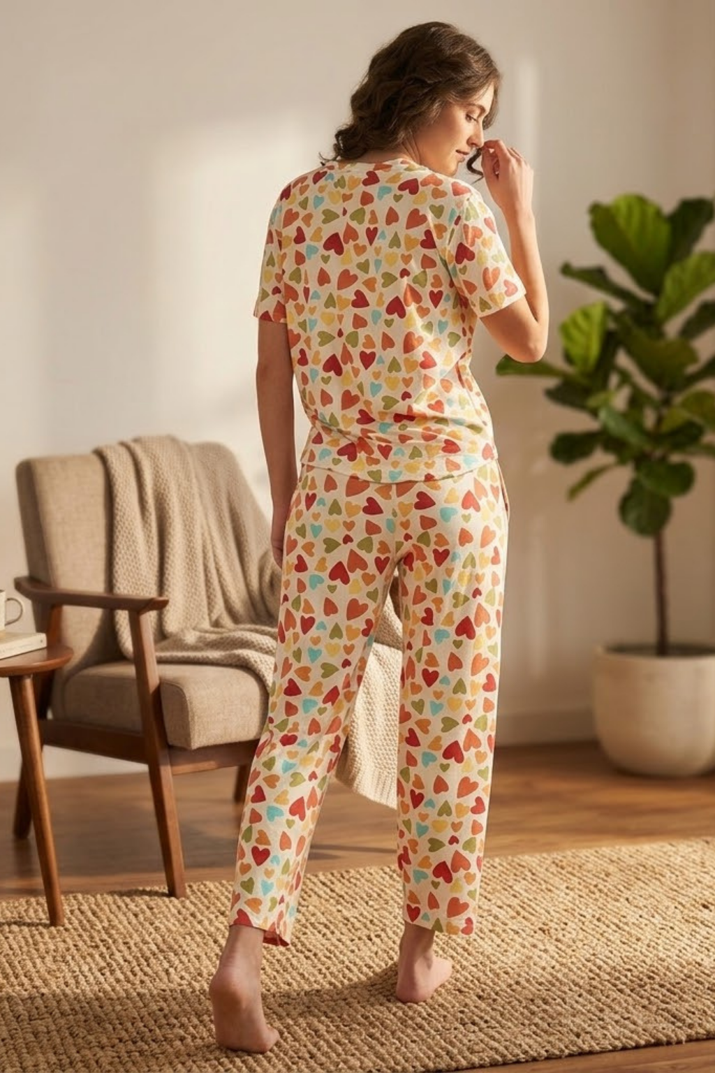 Camey Ladies Night Suit – Soft & Stylish Sleepwear for Women | Women's Printed Pyjama Set