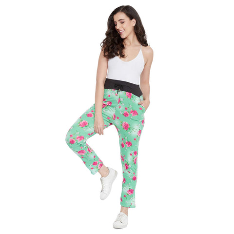 Women's Printed Lounge Pants/Pajama_Free_Size(28 to 34)
