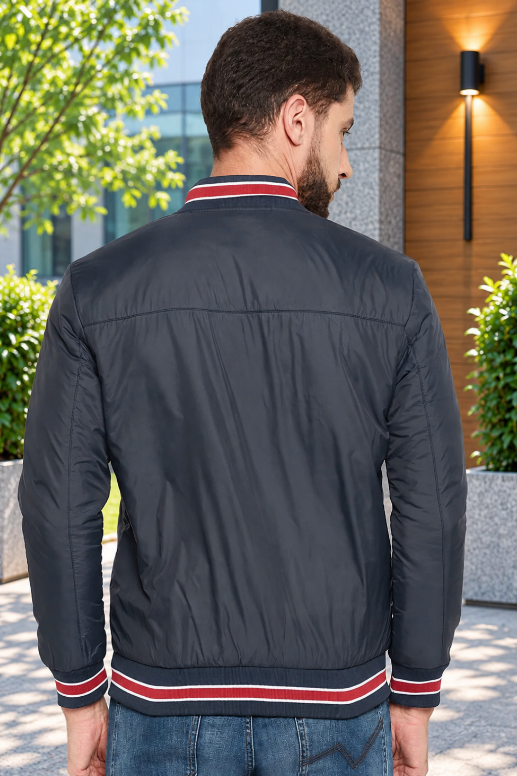 Men's Regular Fit Bomber Jacket For Winter Wear |Full Sleeve
