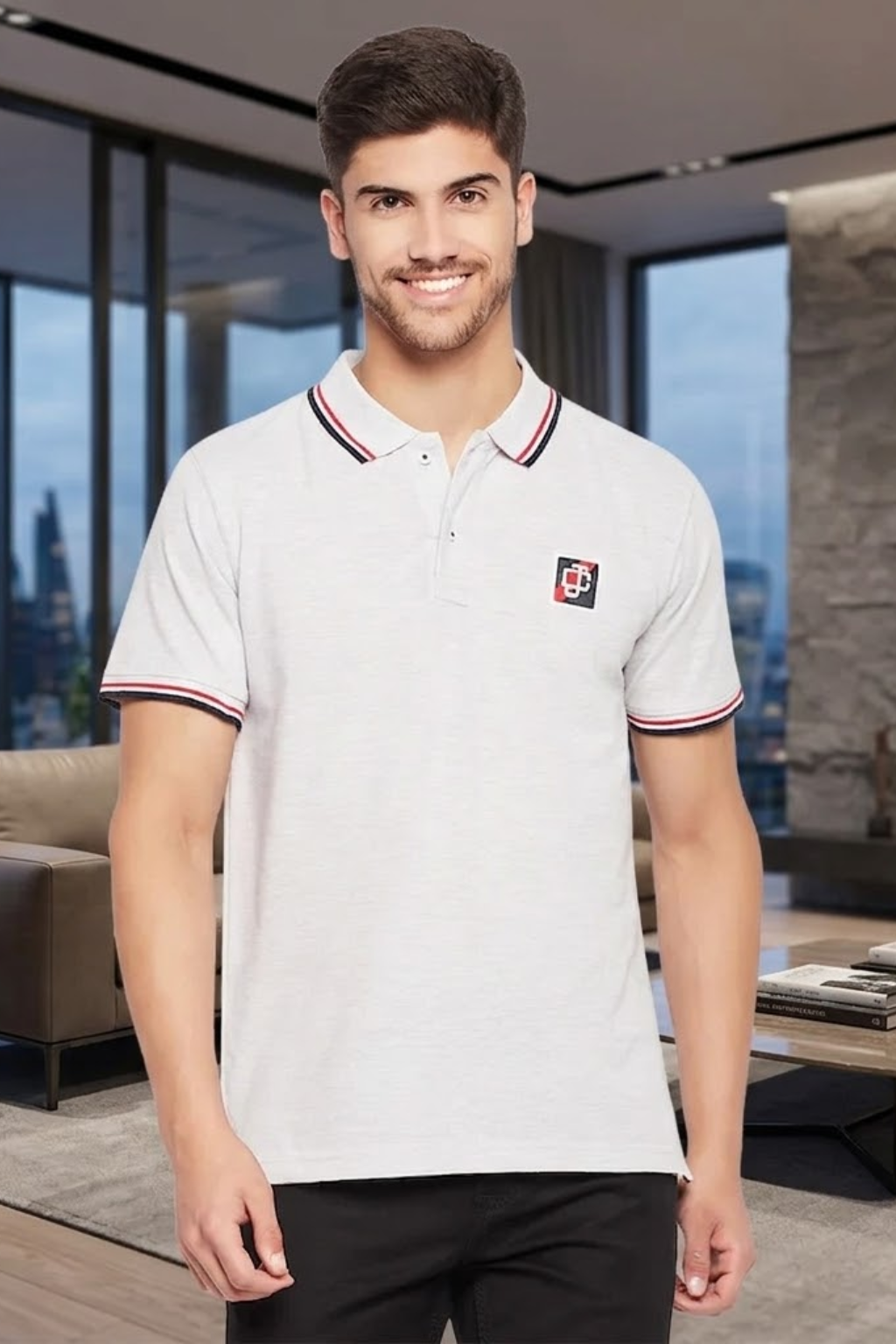 Men's Graphic Tees – Strong Prints, Soft Cotton | Men's Solid Polo T-Shirt