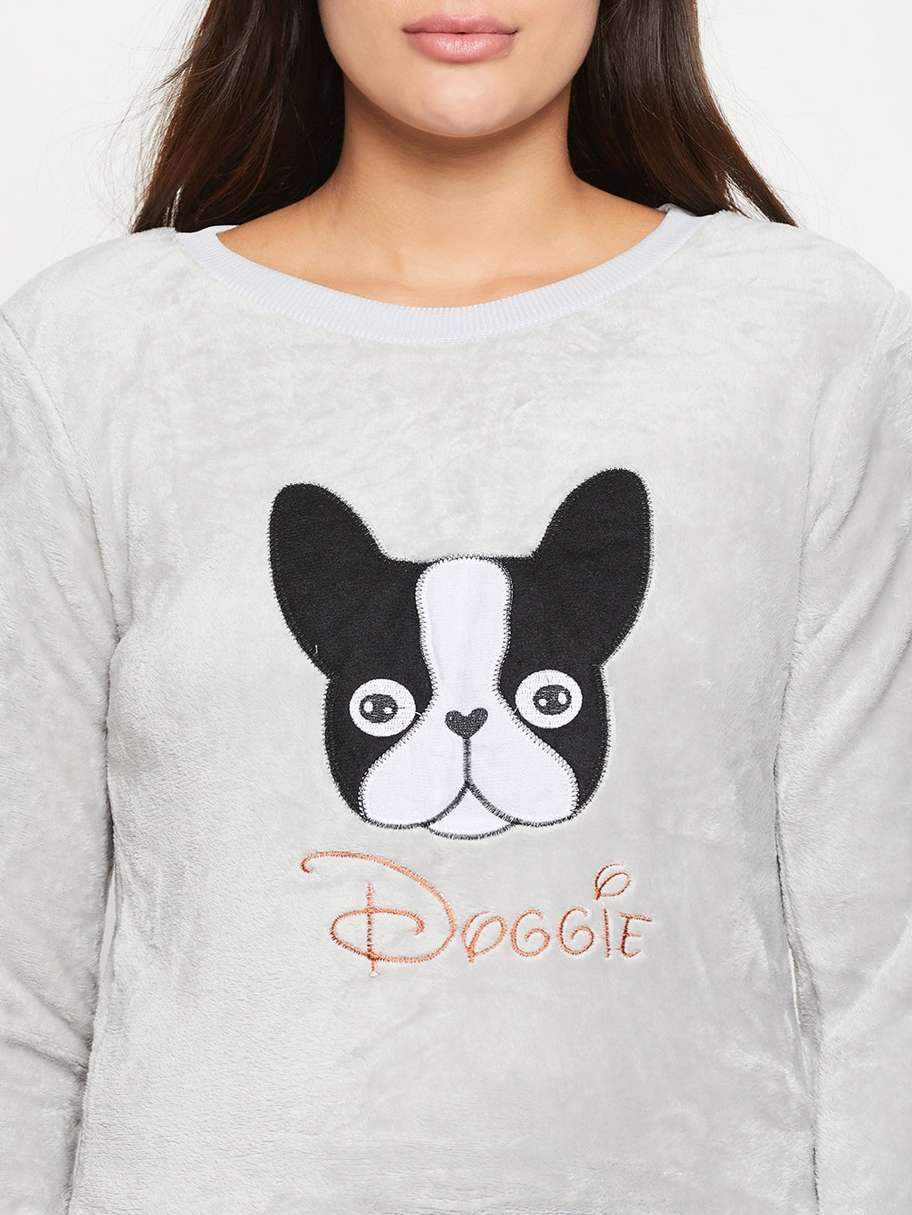 Women Printed Winter Full Sleeve Top and Pajama Pants