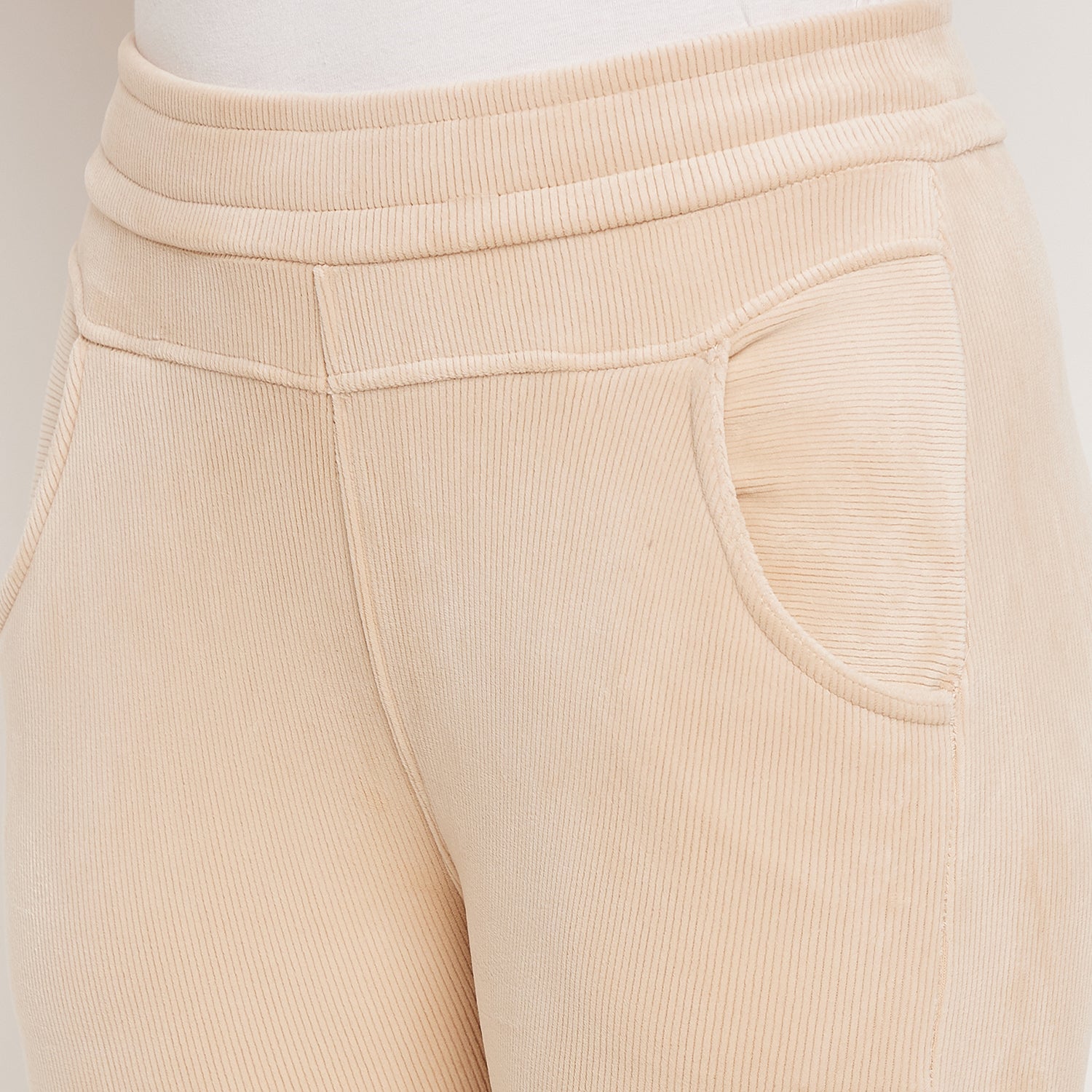 Women's Winter Soft & Warm Corduroy trouser|Pajayma with 2 side pockets