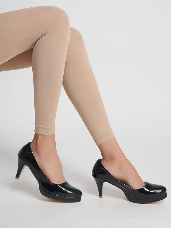 Women Warm Thick Fur Lined Fleece Winter Thermal Soft Legging Tights Stocking - Slim Fit