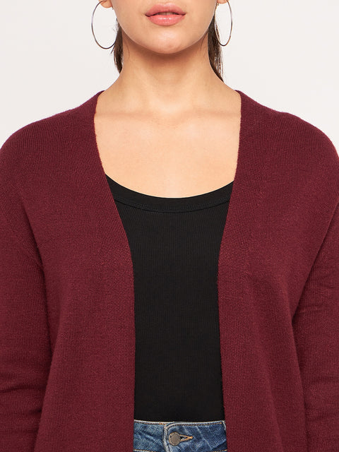 Women Full Sleeve Woolen Shrug/Cardigan