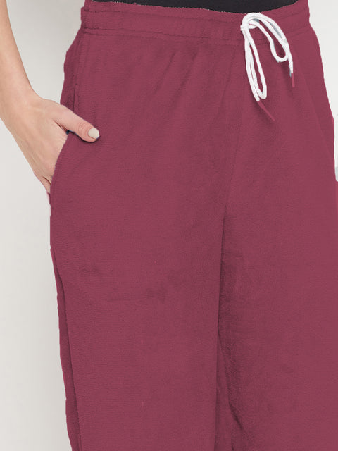 Women's Winter Soft & Warm Flannel PD Lower | Pyjama with 2 side pockets
