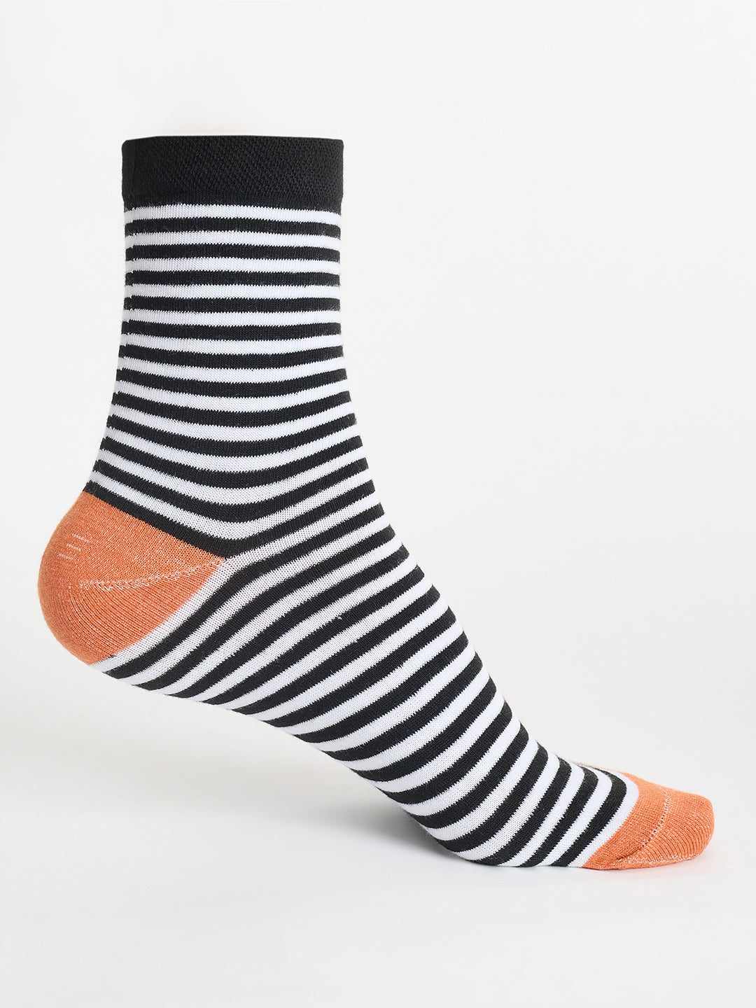 Buy Camey Cotton Socks – Best for Work, Casual & Gym | Women Solid & Striped Ankle Socks, Pack of 5, Multi-Colours