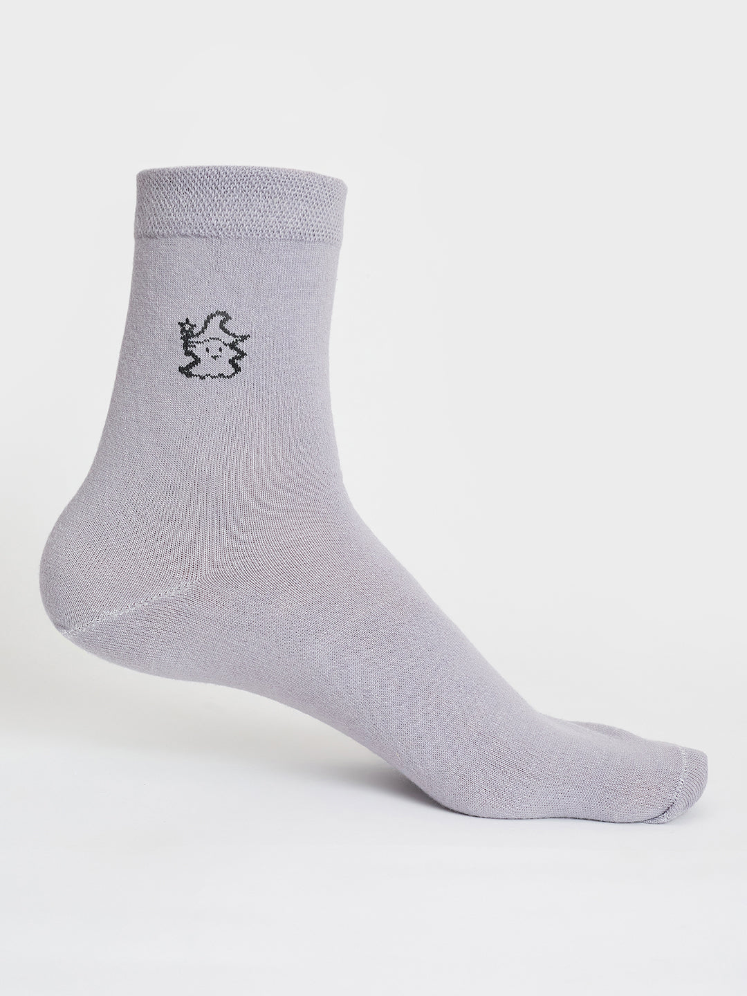 Camey Cotton Ankle Socks – Soft & Breathable for Women | Women Solid & Striped Ankle Socks, Pack of 5, Multi-Colours