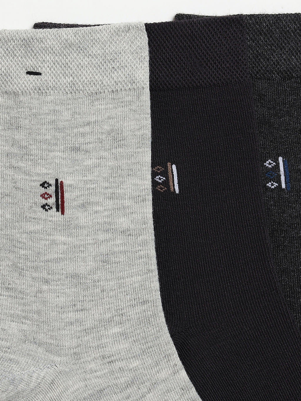 Men's Ankle Socks, Pack of 3, Assorted Colors